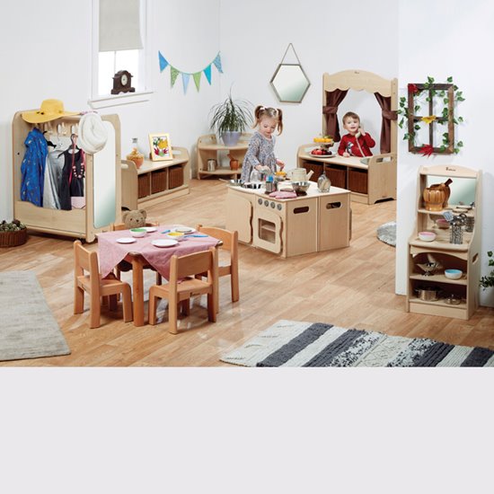 Furniture to create play zone