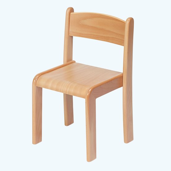 Millhouse Beech Stacking Chairs