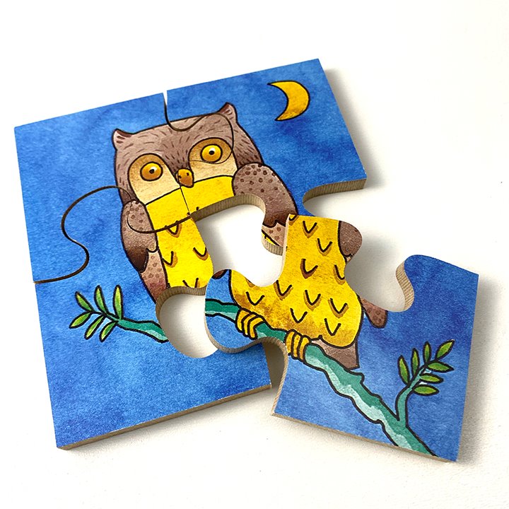Owl jigsaw