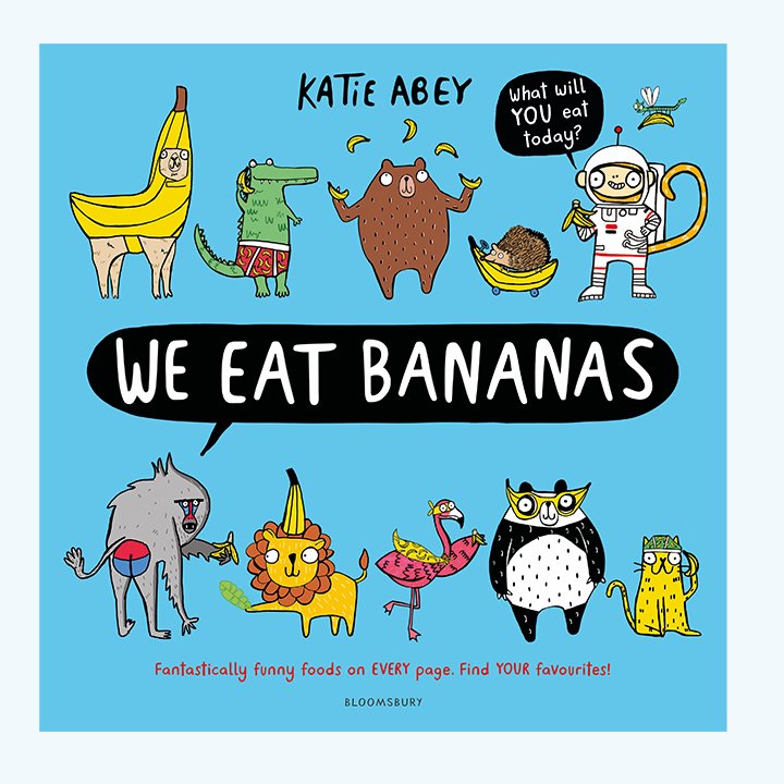 We eat bananas
