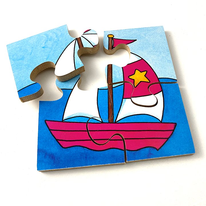 Boat simple jigsaw