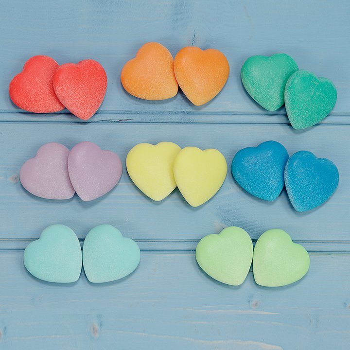 8 pairs of Kindness Hearts