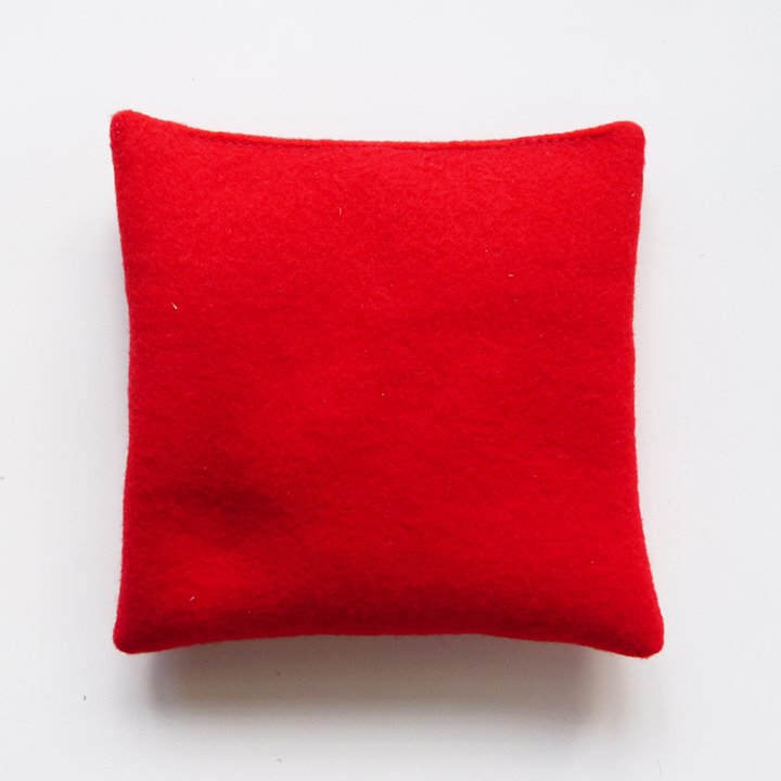 Red cushion