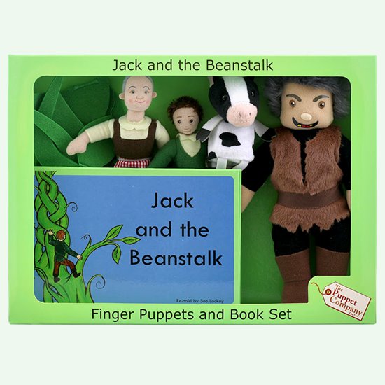 Finger Puppet & Story Set - Jack & the Beanstalk