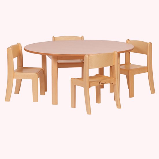 Millhouse Table and Chair Set - circular