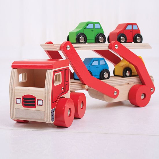 Wooden lorry