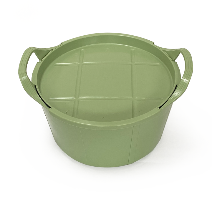 Sage Green Trug and Lid
