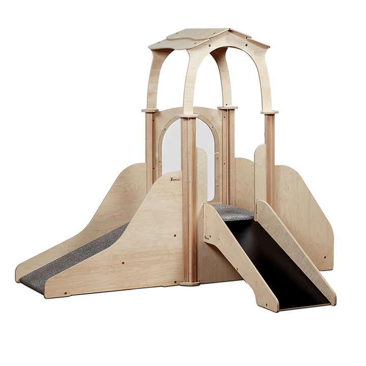 Babyroom child play gym with roof