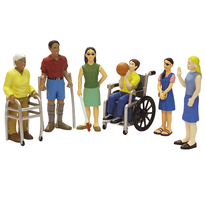 Characers with differing abilities