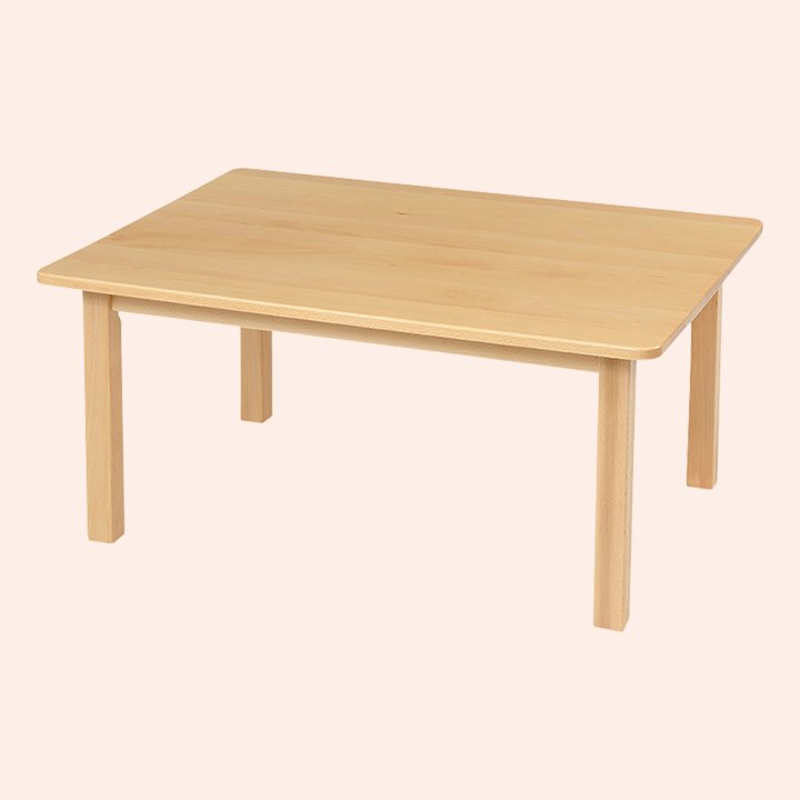 Small rectangular wooden table