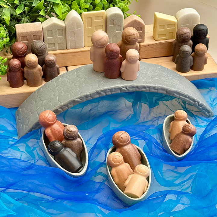 Small world multicultural people