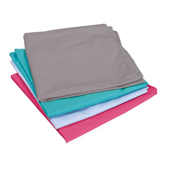 Washable fitted sheets for sleep mats