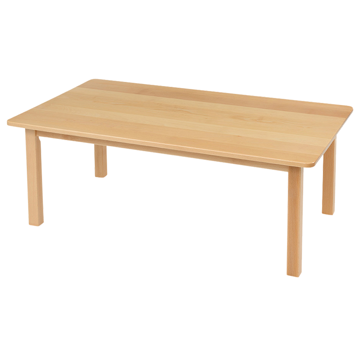 Rectangular wooden table