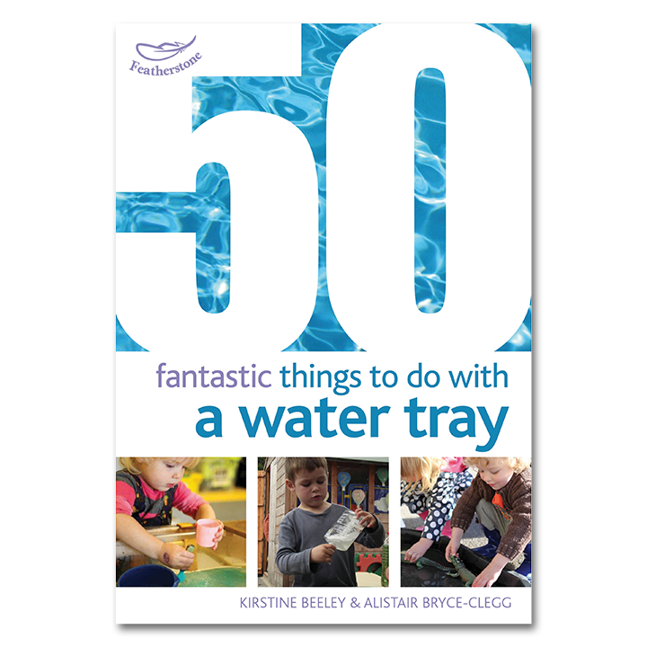 Front cover of a book on 50 Fantastic Things to do with a Water Tray