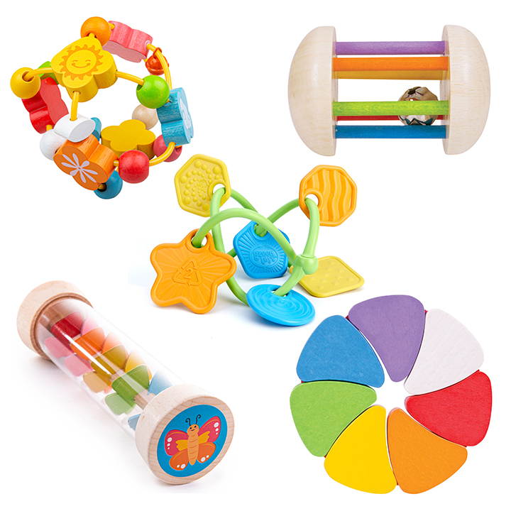 Pack of 5 baby toys