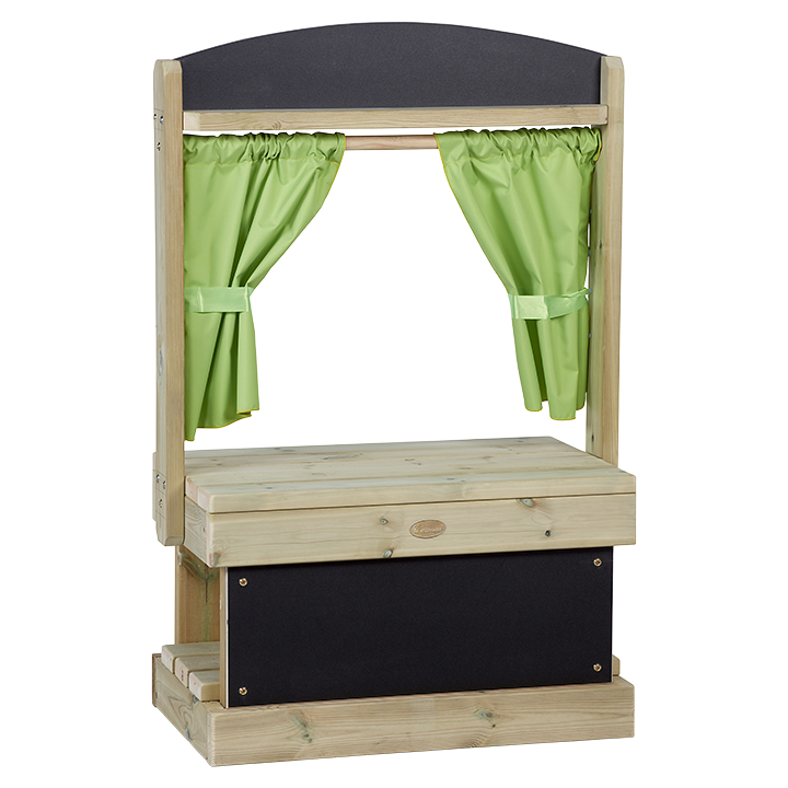 Two sided chalkboard theatre