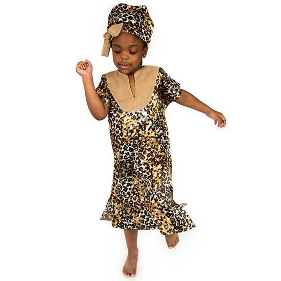 Girls African costume