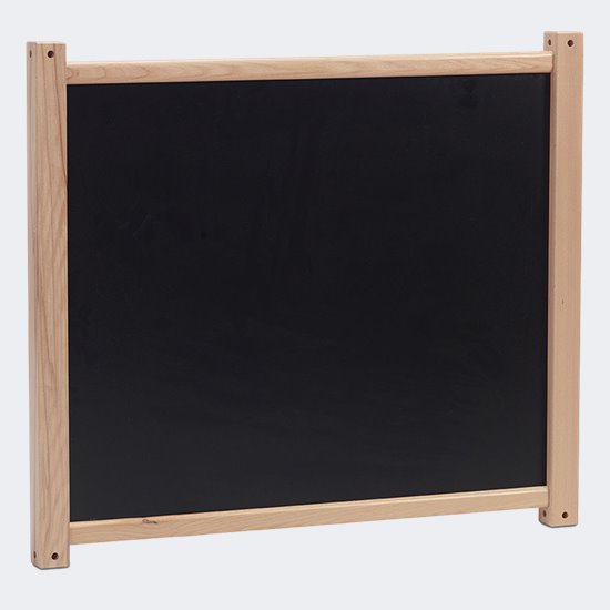Double-sided blackboard divider