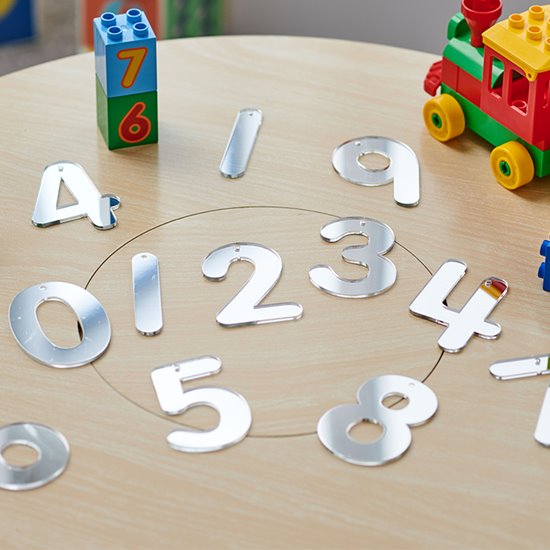 Mirror numbers scattered around