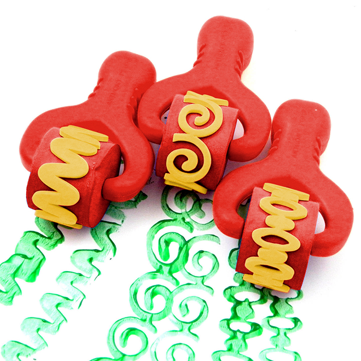 Play print roller red