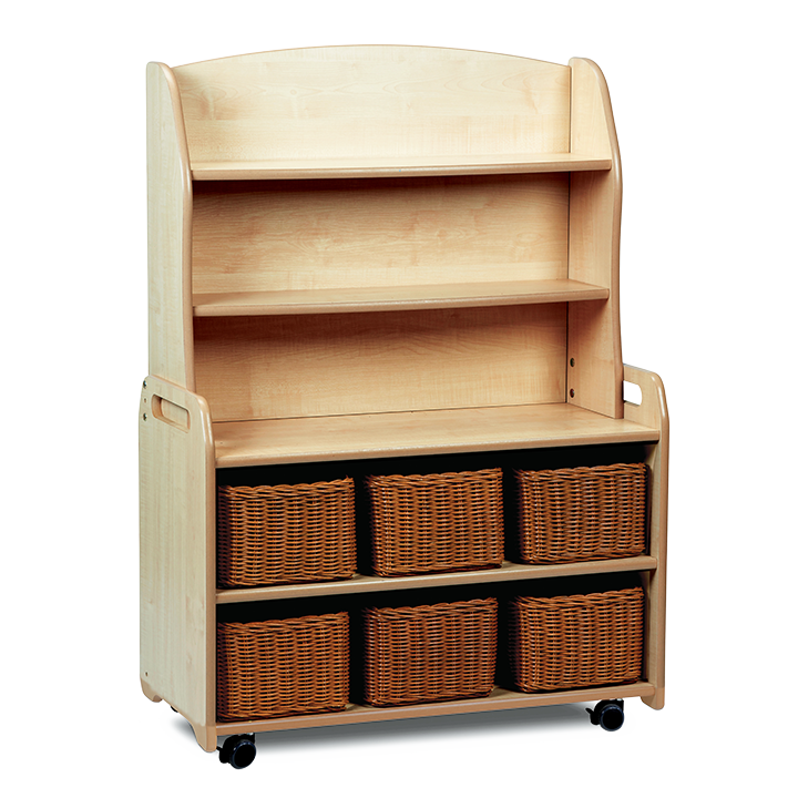 Traditional style with baskets