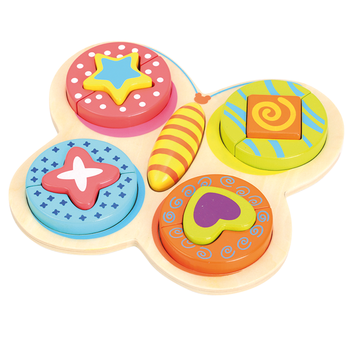 Wooden Butterfly Puzzle