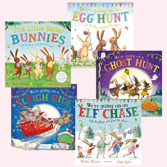 Bunnies Year of Adventures Book Pack