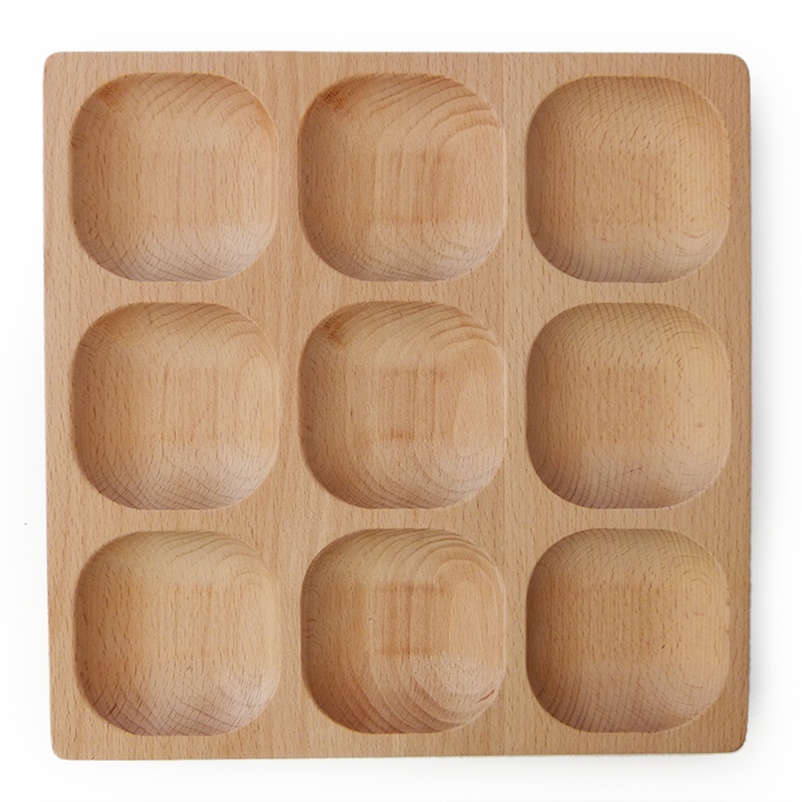 9 compartment sorting tray