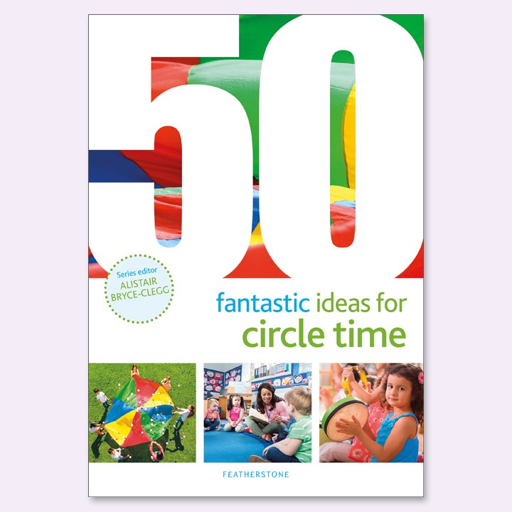Front cover of book on exciting ideas for circle time