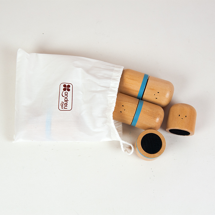 8 sound characters in a bag