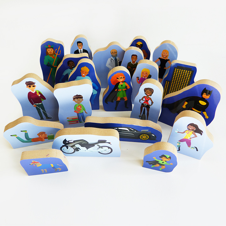 Freestanding figures