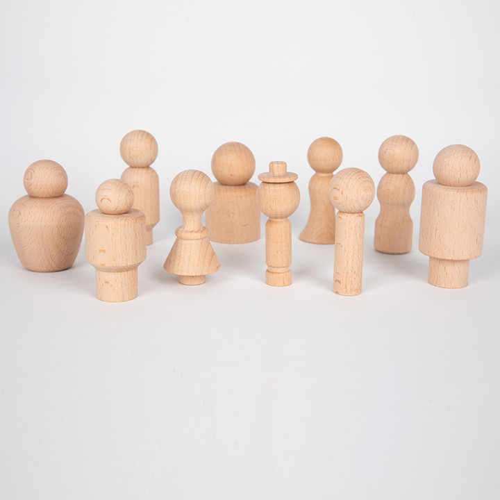 Beechwood figures for small world play