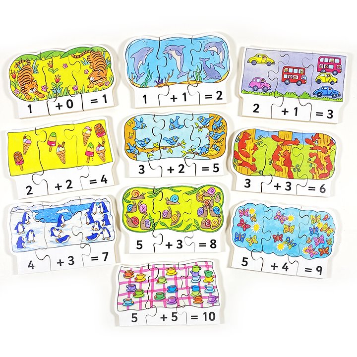 Addition Jigsaw Puzzles