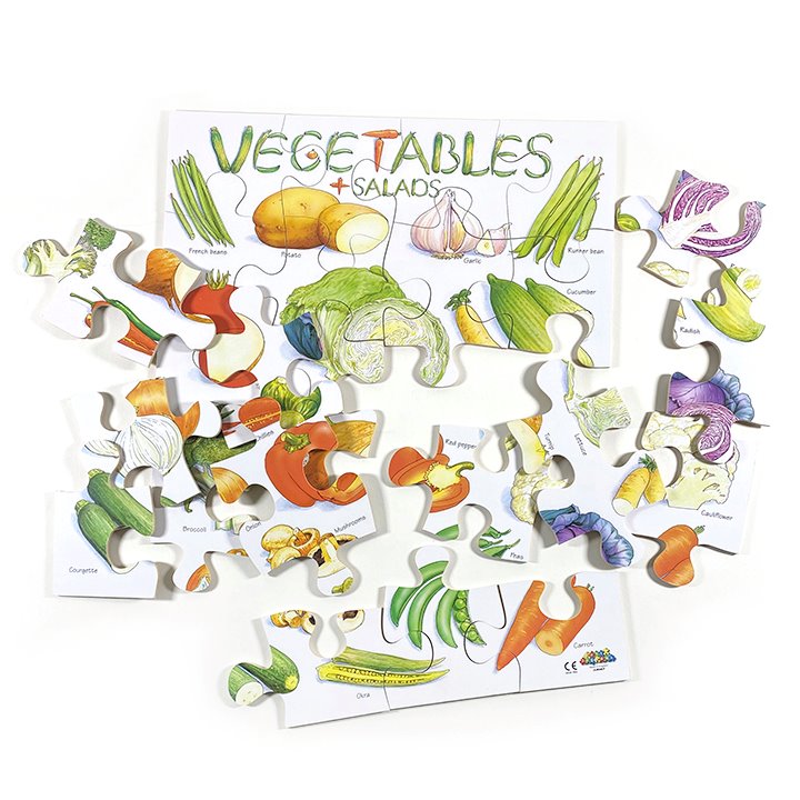 Wooden Vegetables puzzle