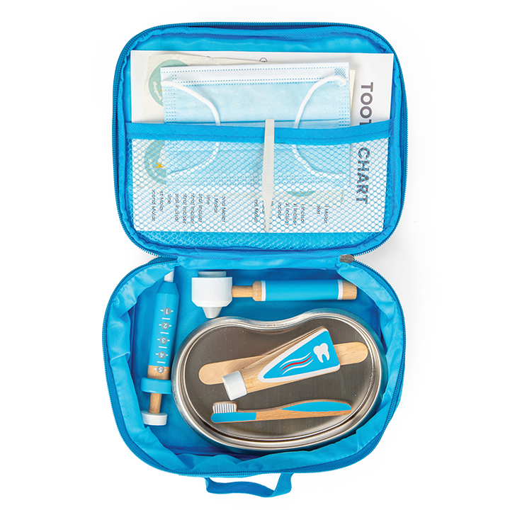 Pretend play kit for dentists