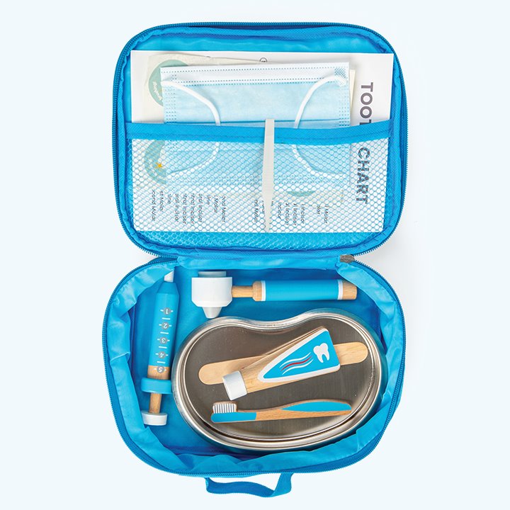 Pretend play kit for dentists
