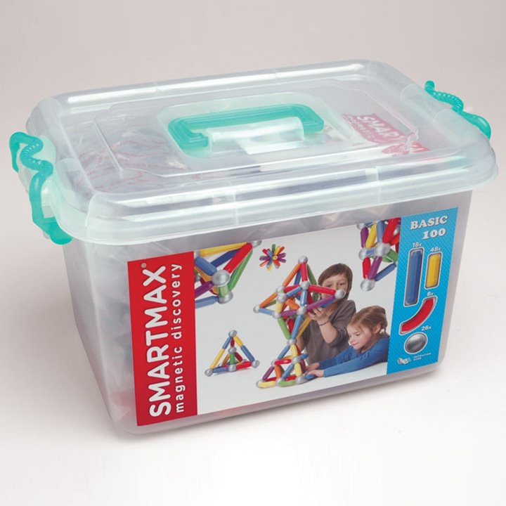 Box of Popular chunky magnetic construction toy