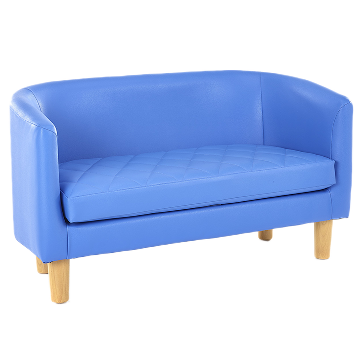 Blue sofa