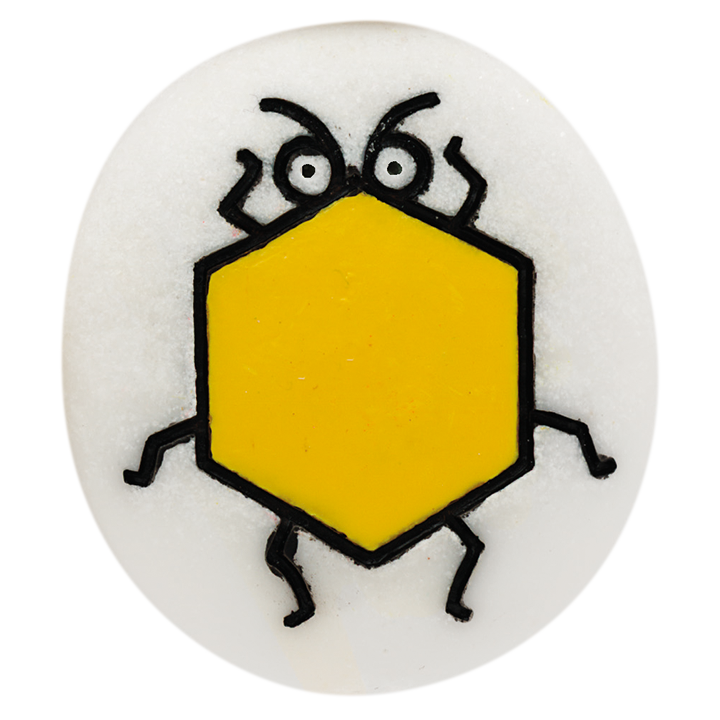 Yellow hexagon bug