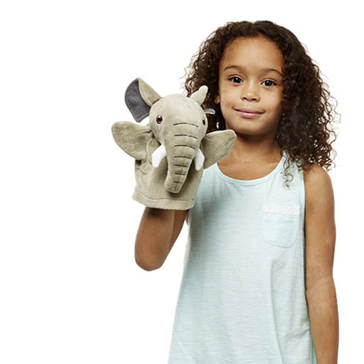Elephant hand puppet