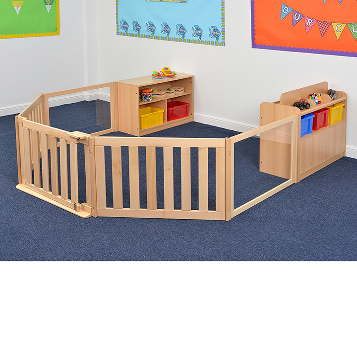 Room set with storage