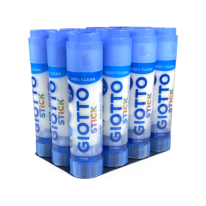 Pack of 12 glue sticks