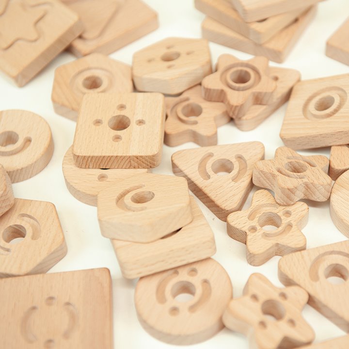 Stringed Shapes Sensory Geo String Shapes - Early Years Direct