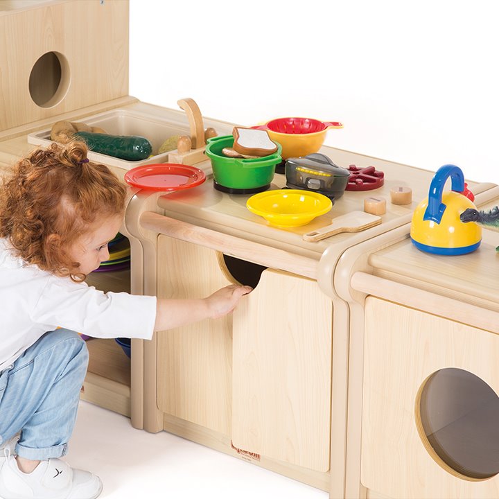 Toddler Kitchen Set interactive details