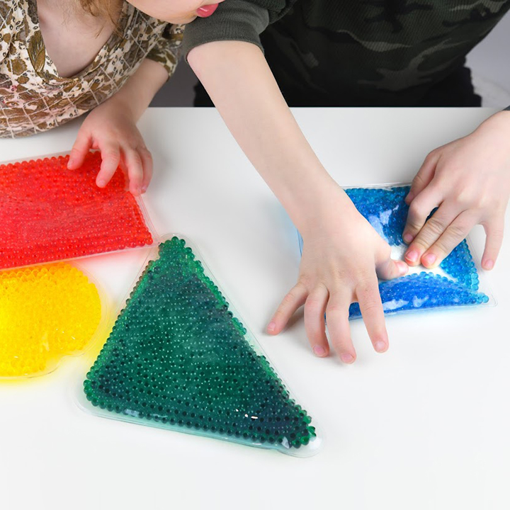 Shapes filled with beads