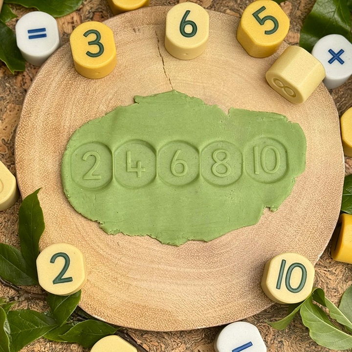 Stamped even numbers