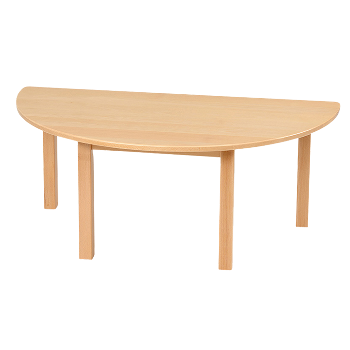 Solid Beech Tables Shaped Early Years Direct