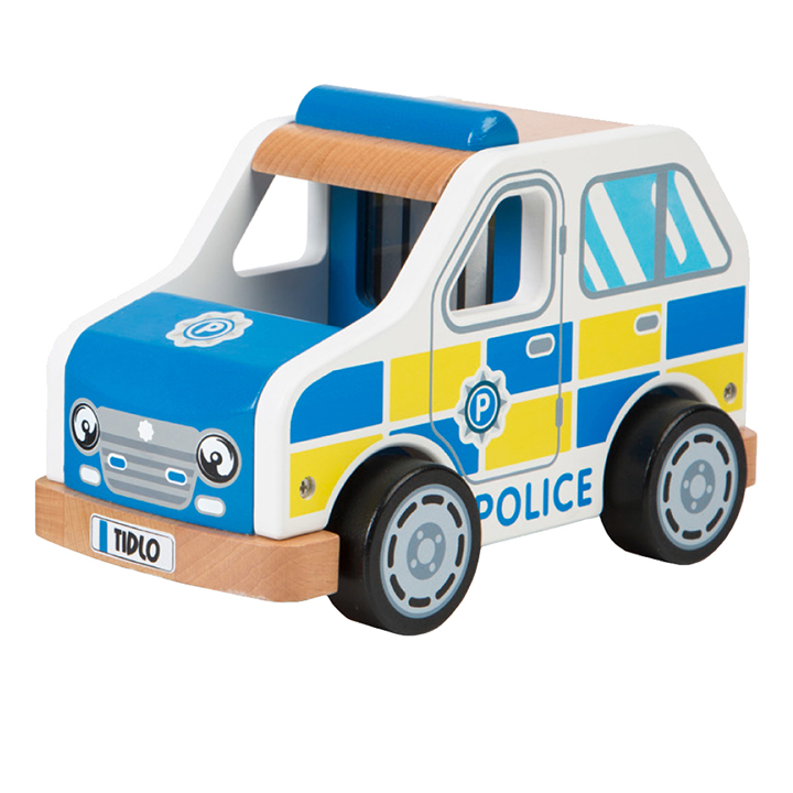 Wooden Police Car