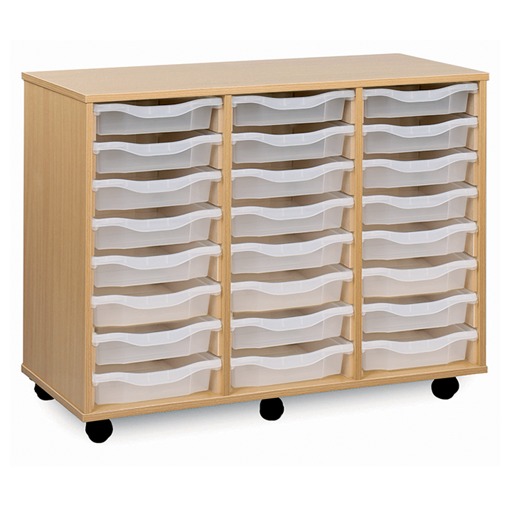 Unit with 24 sliding trays
