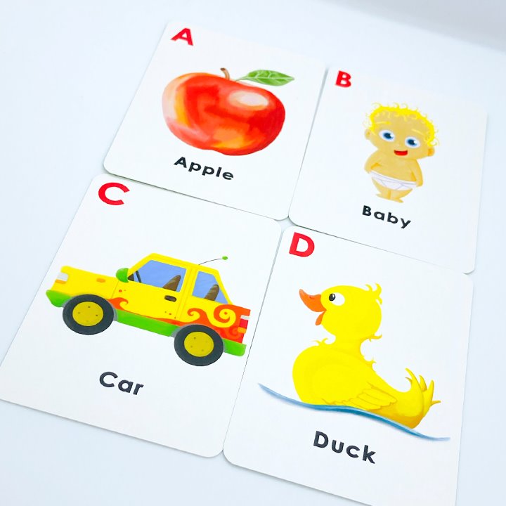 Flash cards for English language learning